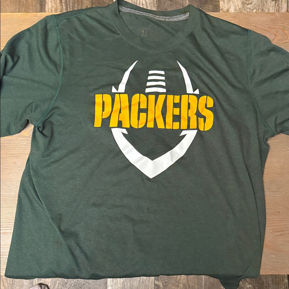 Team Apparel Green Packers Short Sleeve Tee